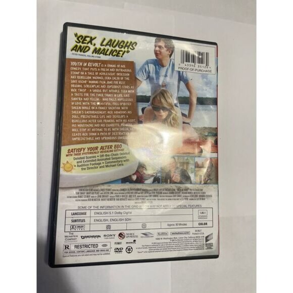 Youth in Revolt DVD Movie Comedy Michael Cera Portia Doubleday R-Rated Film - Picture 3 of 4
